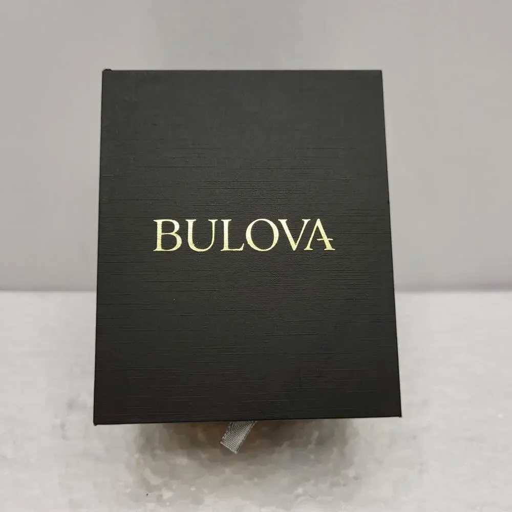 Bulova Classic Diamond Two-Tone Gold Stainless Steel Quartz Ladies Watch